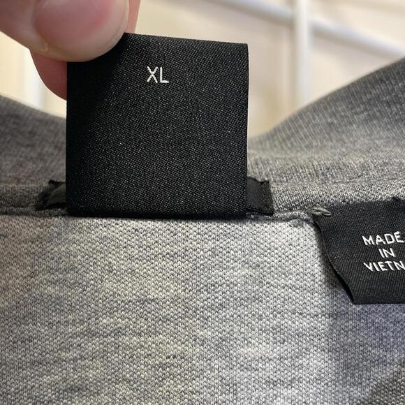 Hugo Boss - Classic Preppy Long Sleeve Polo Shirt - Grey - XL - Picture 5 of 13